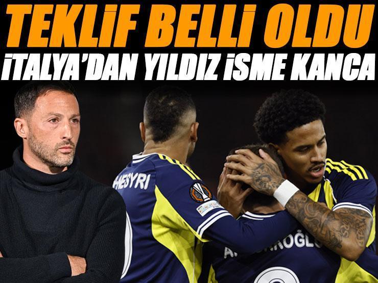 İtalyan devinden Fenerbahçe'nin yıldızına kanca! Yapılacak teklif belli oldu