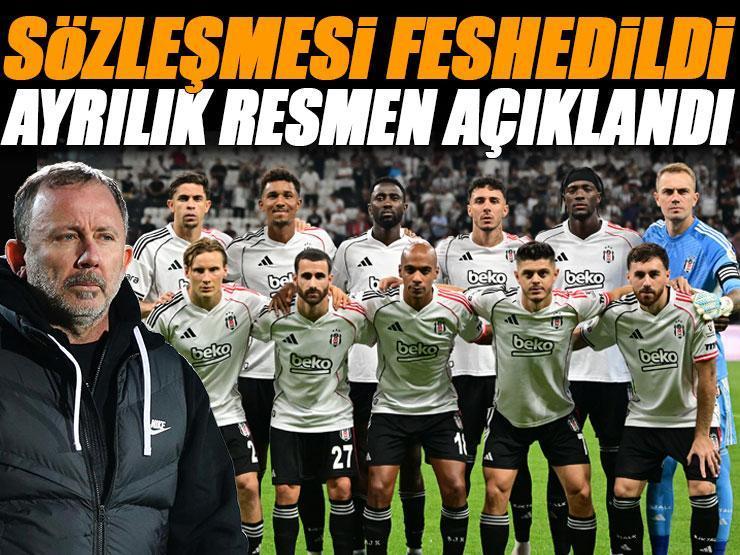 Beşiktaş'ta ayrılık resmen açıklandı! 'Kariyerinde başarılar dileriz'