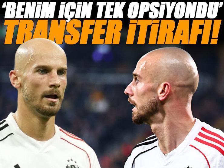 Beşiktaşlı Cerny'den hayret verici transfer itirafı! 'Benim için tek opsiyondu'