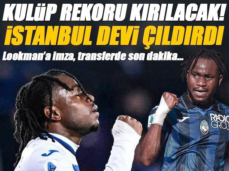 Ademola Lookman, İstanbul devine! Rekor bonservis, imzaya yakın...