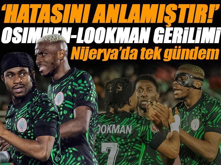 Nijerya'nın tek gündemi Osimhen - Lookman kavgası! 'Hatasını anlamıştır!'