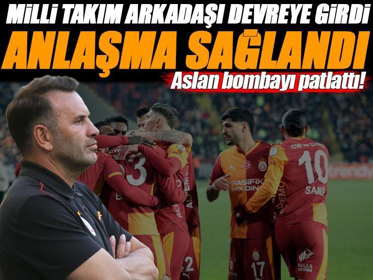 Galatasaray bombayı patlattı! Arkadaşını araya soktu anlaşma sağlandı!