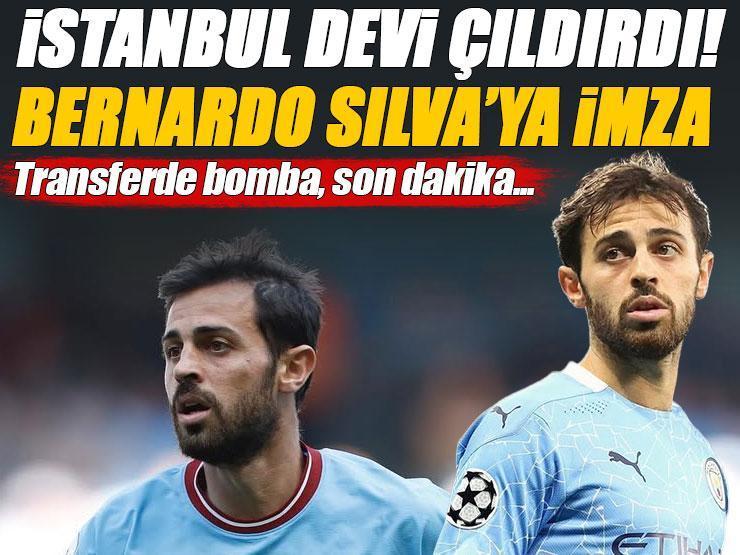 Bernardo Silva, İstanbul devine imza atıyor! Transferde son dakika...