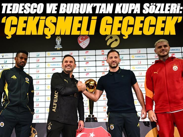 Okan Buruk ve Tedesco'dan kupa sözleri! 'Çekişmeli geçecek' | Guendouzi oynayacak mı?