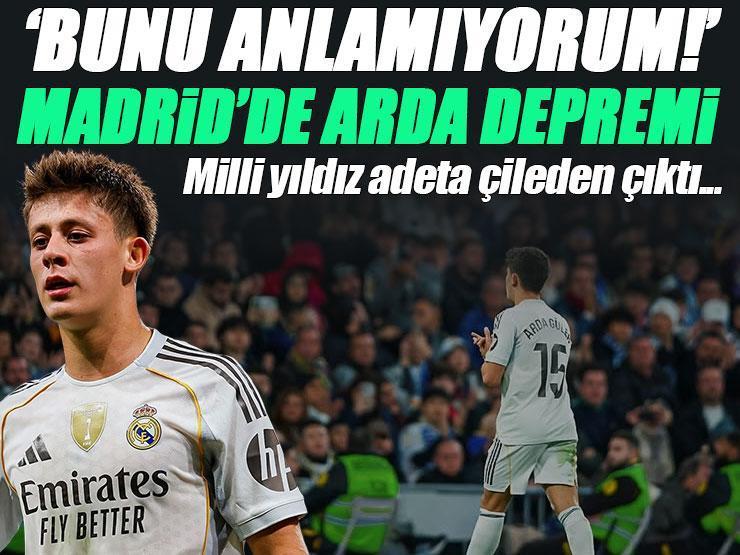 Real Madrid'de Arda Güler depremi! 'Adil davranmıyorsun, bunu anlamıyorum...'