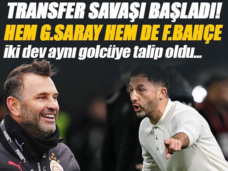 Fenerbahçe ve Galatasaray'ın transfer savaşı! Büyük sürpriz...