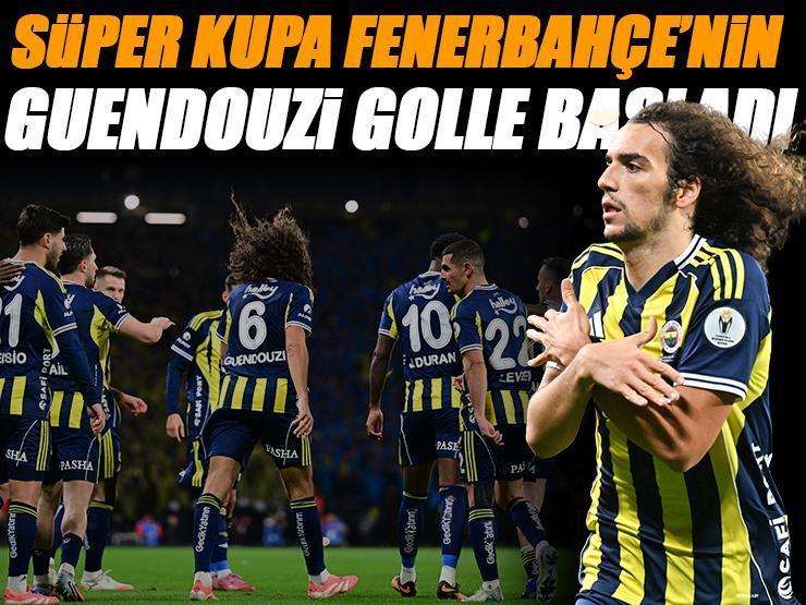 (ÖZET) Fenerbahçe dev derbiyi kazandı! Süper Kupa’nın sahibi oldu | Galatasaray – Fenerbahçe maç sonucu: 0-2