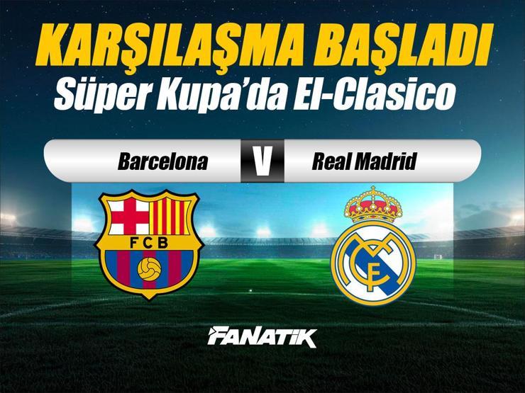 Barcelona-Real Madrid maçı ne zaman, saat kaçta, hangi kanalda canlı yayınlanacak? Arda Güler ilk 11'de mi? (İspanya Süper Kupa finali)