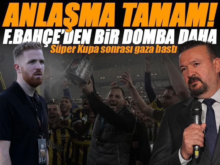 Fenerbahçe Süper Kupa'yı kazandı! Transferde gaza bastı