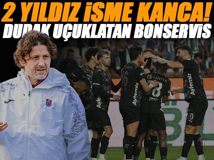 Trabzonspor Süper Lig'in iki yıldızına kancayı taktı! Dudak uçuklatan bonservis bedeli