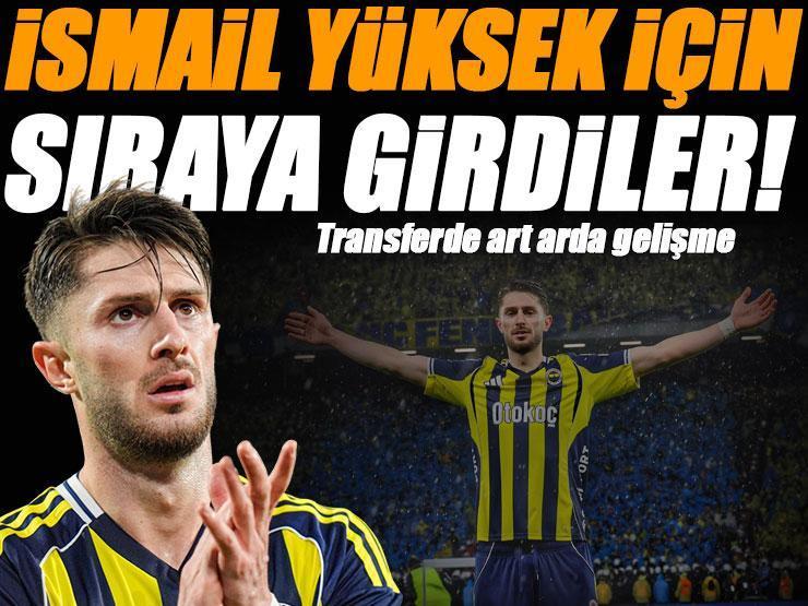 İsmail Yüksek'i transfer etmek için sıraya girdiler! 4 takım yarışta...