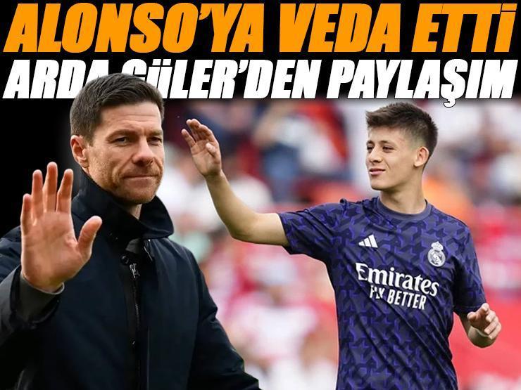 Arda Güler, Xabi Alonso'ya veda etti! 'Bana inandığınız için...'