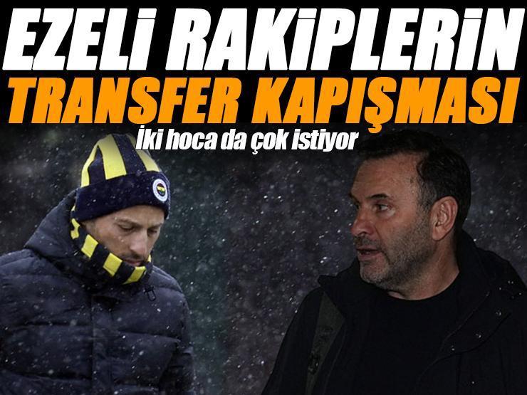 İki hoca da çok istiyor! Fenerbahçe ve Galatasaray, Fransız golcü için kapışıyor