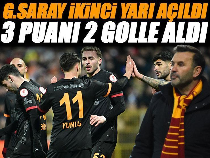 (ÖZET) Galatasaray ikinci yarıda açıldı! Türkiye Kupası'nda 2'de 2 yaptı | Fethiyespor - Galatasaray maç sonucu: 1-2
