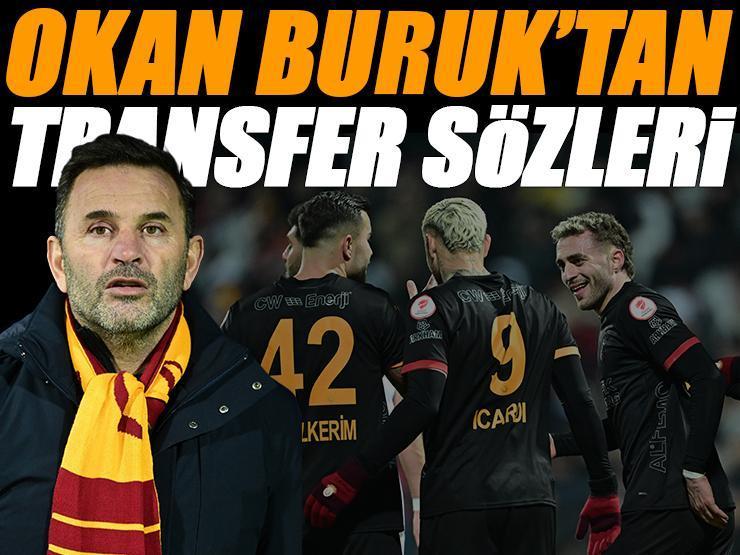 Okan Buruk'tan transfer açıklaması! 'Önemli olan yanlış transfer yapmamak'