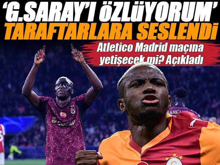 Osimhen yangına su döktü' Galatasaray-Atletico Madrid maçı için net konuştu: Taraftarları rahatlattı3