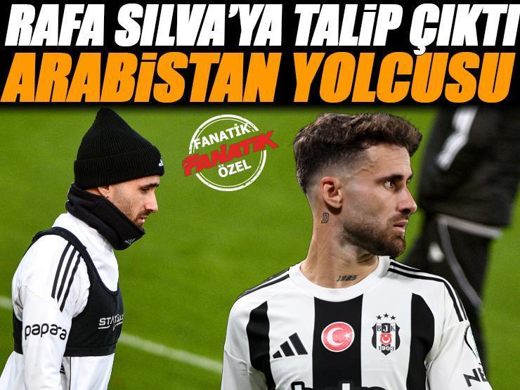 Rafa Silva'ya Arabistan'dan transfer teklifi! Beşiktaş bonservisini belirledi