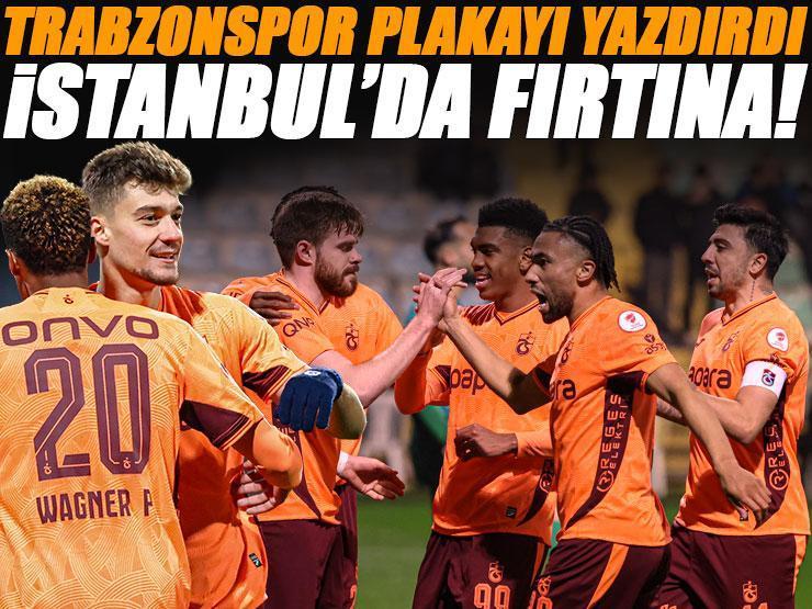 (ÖZET) Fırtına kupada plakayı yazdırdı, 6 gollü galibiyet... İstanbulspor - Trabzonspor maç sonucu 1-6