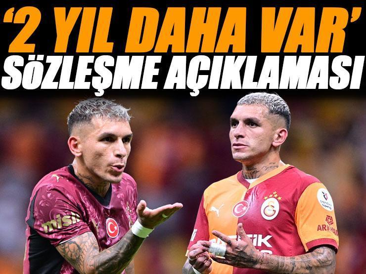 Galatasaray'ın yıldızı Lucas Torreira'dan sözleşme açıklaması: '2 yıl daha var'