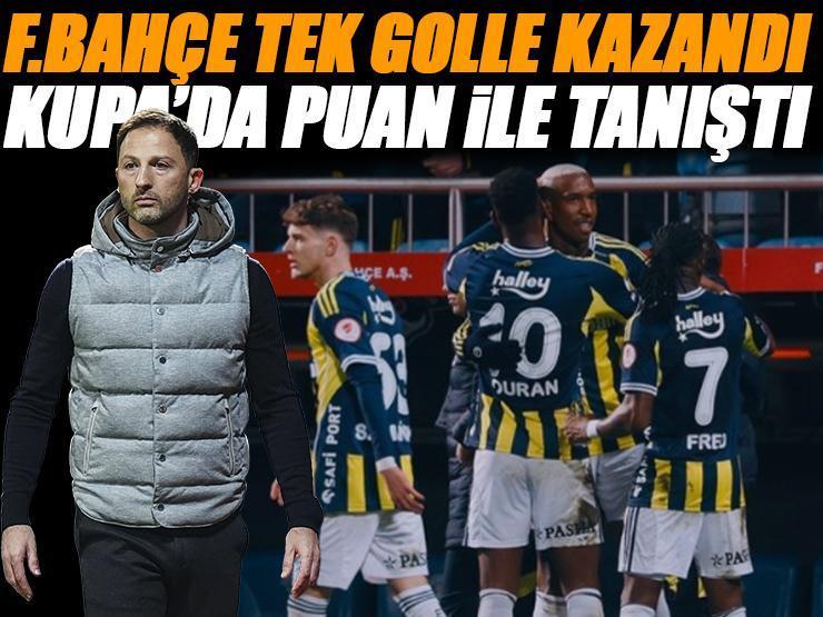 (ÖZET) Fenerbahçe tek golle kazandı! Beyoğlu Yeni Çarşı – Fenerbahçe maç sonucu: 0-1