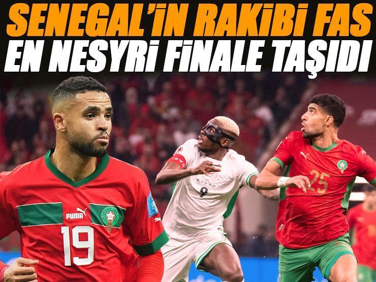 En Nesyri Fas'ı Afrika Uluslar Kupası finale taşıdı, Osimhen'i üzdü! (ÖZET) Nijerya - Fas maç sonucu 0-1
