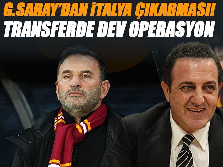 Galatasaray'dan İtalya çıkarması! Transferde dev operasyon