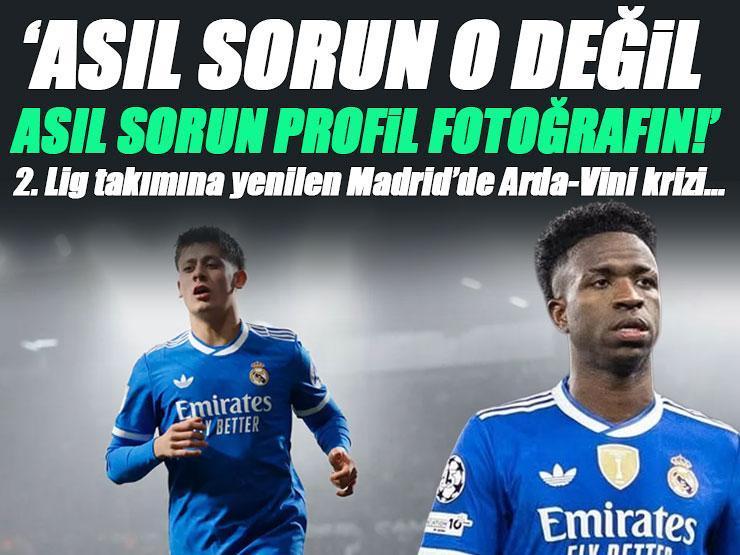 Real Madrid'de gece yarısı Arda Güler-Vinicius Junior krizi: 'Asıl sorun senin profil fotoğrafın!'
