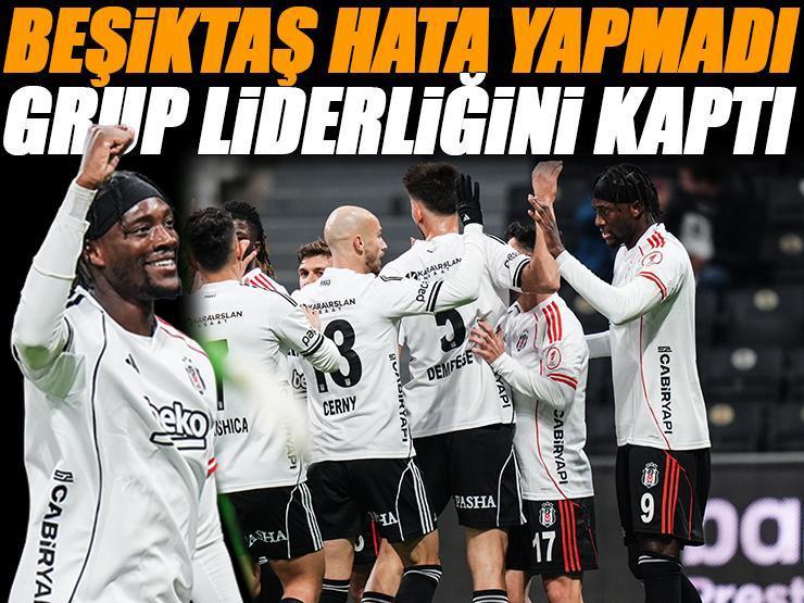 (ÖZET) Beşiktaş hata yapmadı! Grup liderliğine yükseldi | Beşiktaş – Keçiörengücü maç sonucu: 3-0
