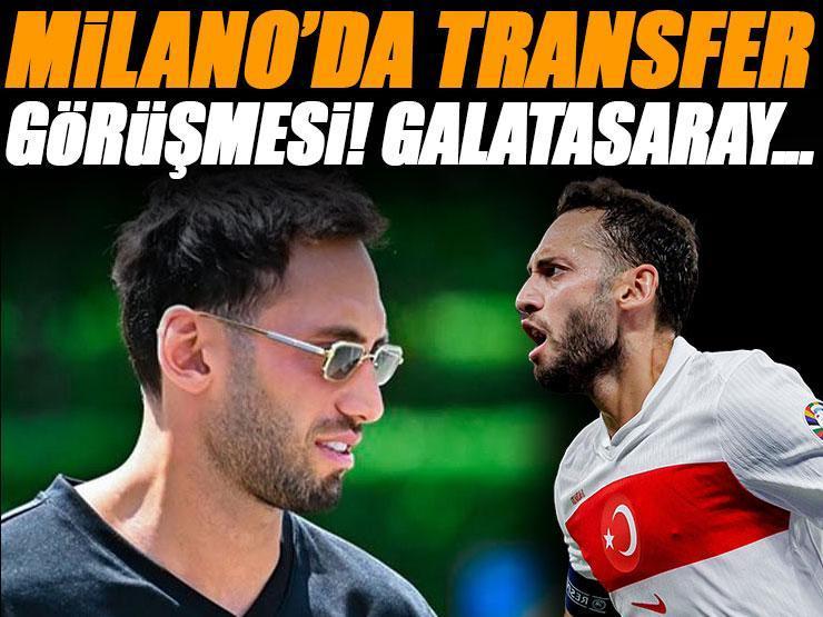 Galatasaray'dan Hakan Çalhanoğlu atağı! Milano'da yeni görüşme...
