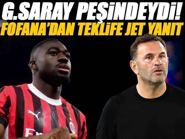 Galatasaray çok istiyordu! Fofana'dan teklife jet yanıt