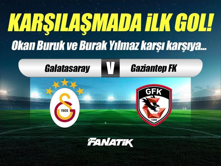 Galatasaray - Gaziantep FK maçı Canlı Anlatım - GS GAZİANTEP maçı kadroları, skoru ve istatistikleri