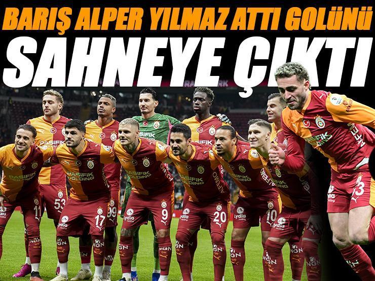 Galatasaray’da devreye Barış Alper Yılmaz girdi! Skoru eşitledi