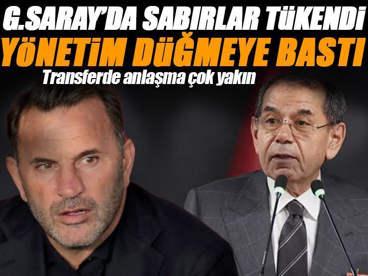 Galatasaray'da sabırlar tükendi, yönetim düğmeye bastı! Transferde anlaşma çok yakın