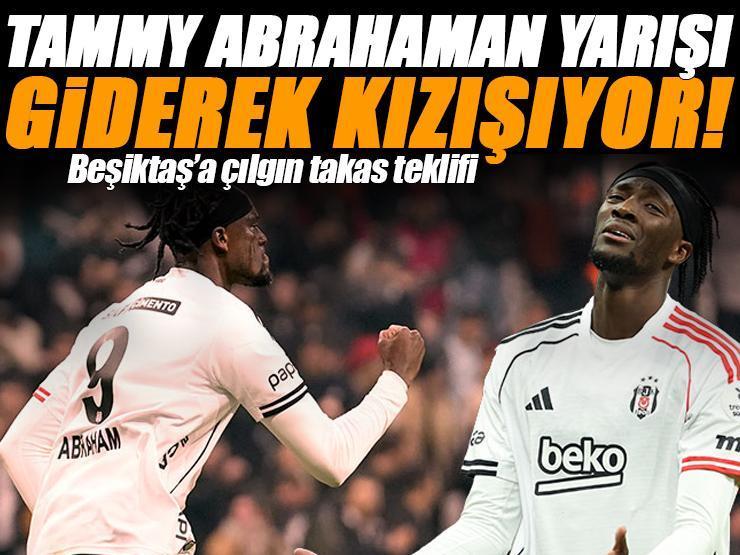 Ada'da Tammy Abraham yarışı kızıştı! Beşiktaş'a çılgın takas teklifi...