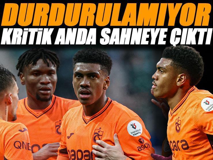 Trabzonspor'un yıldızı Felipe Augusto durdurulamıyor! Kritik anda sahneye çıktı
