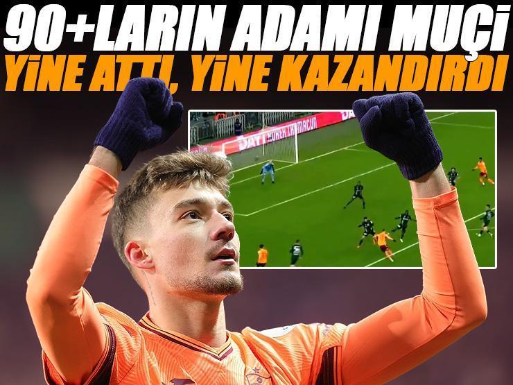 90+'ların adamı Ernest Muçi! Yine attı, Trabzonspor yine kazandı