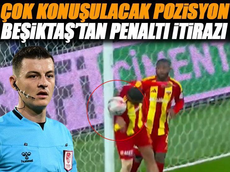 Dolmabahçe'de çok konuşulacak pozisyon! Beşiktaş'tan yoğun penaltı itirazı