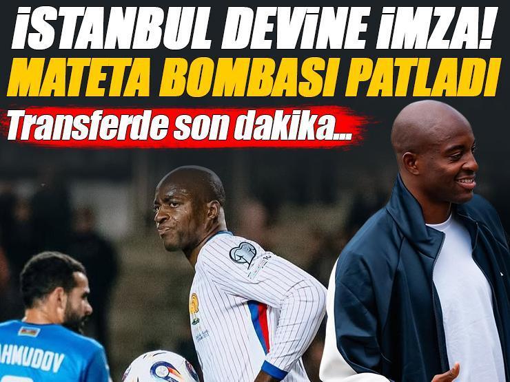 Mateta, İstanbul'a imzaya geliyor! Transferde son dakika...