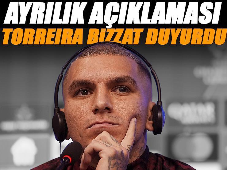 Lucas Torreira'dan ayrılık açıklaması! Galatasaray-Atletico Madrid maçı öncesi bizzat duyurdu