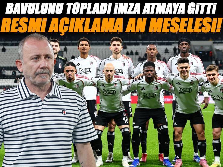 Beşiktaş'ta ayrılık zamanı! Demir Ege bavulunu topladı imza atmaya gitti