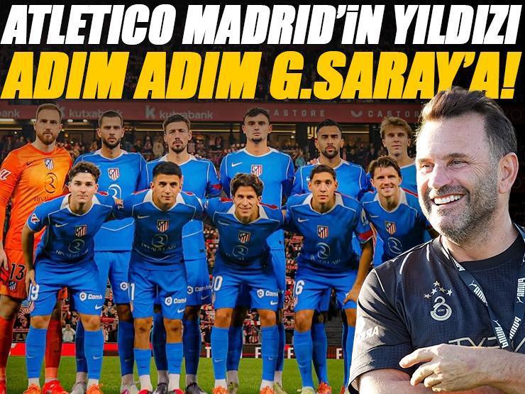 Atletico Madrid'in yıldızı adım adım Galatasaray'a! Gündeme bomba gibi düştü