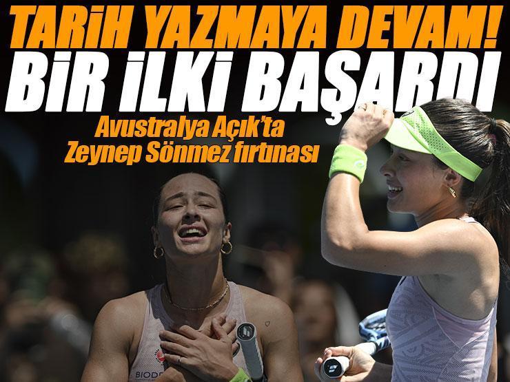 Zeynep Sönmez tarih yazmaya devam ediyor! 3. tura yükseldi