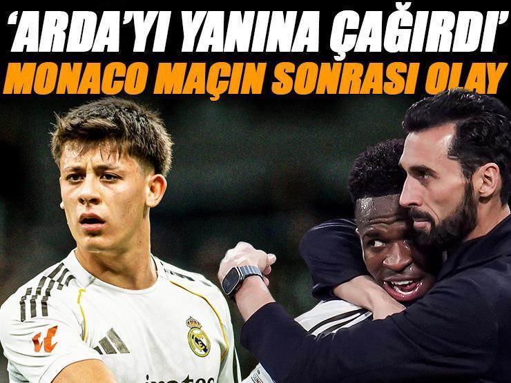 Real Madrid, Monaco'yu yerle bir etti! Son düdüğün ardından Arda Güler'i yanına çağırdı: Şampiyonlar Ligi'nin şoku Manchester City