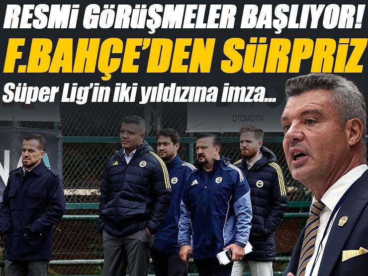 Fenerbahçe, Süper Lig'in iki yıldızına imza attırıyor! Resmi görüşmeler başlıyor...