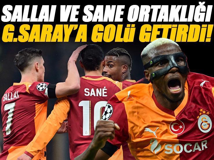 Leroy Sane harikalar yarattı, Galatasaray golü buldu! Atletico şaşkına döndü