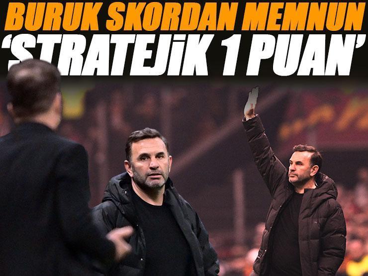 '1 puan çok stratejik, mutluyuz!' Okan Buruk'tan Atletico Madrid maç sonu yorumu