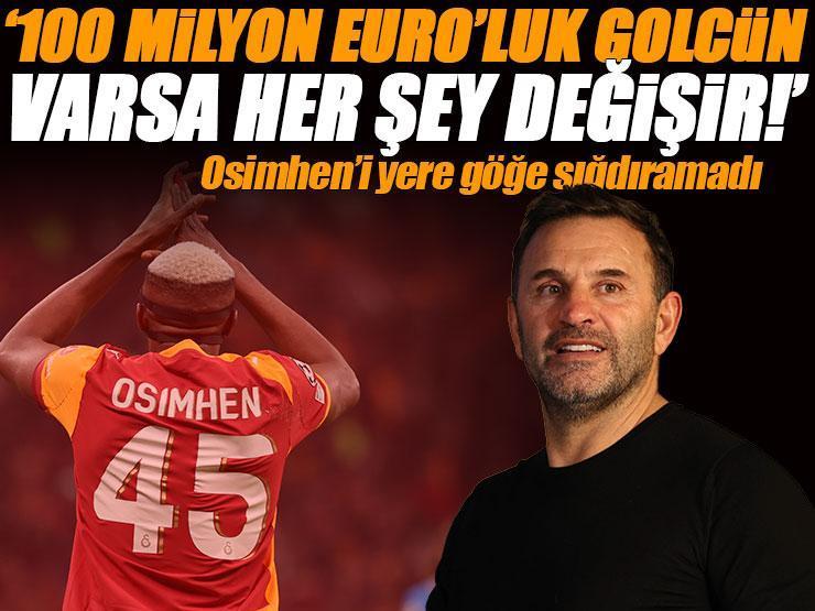 Galatasaray - Atletico Madrid maçının ardından usta isimden övgü: '100 milyon Euro'luk golcün varsa her şey değişir'