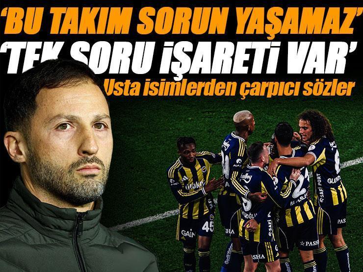 'Bu Fenerbahçe asla sorun yaşamaz!' Usta isimlerden Fenerbahçe - Gençlerbirliği maçı sonrası değerlendirme...