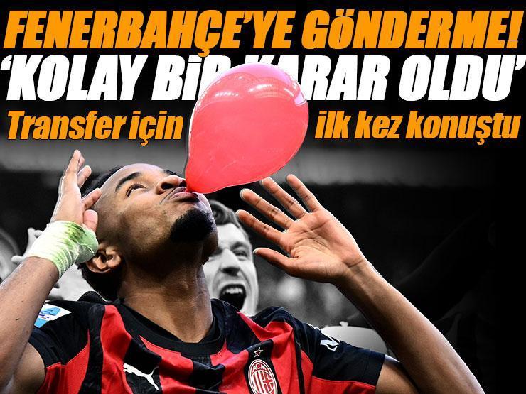 Christopher Nkunku'dan Fenerbahçe'ye gönderme! 'Kalmak kolay bir karar oldu'