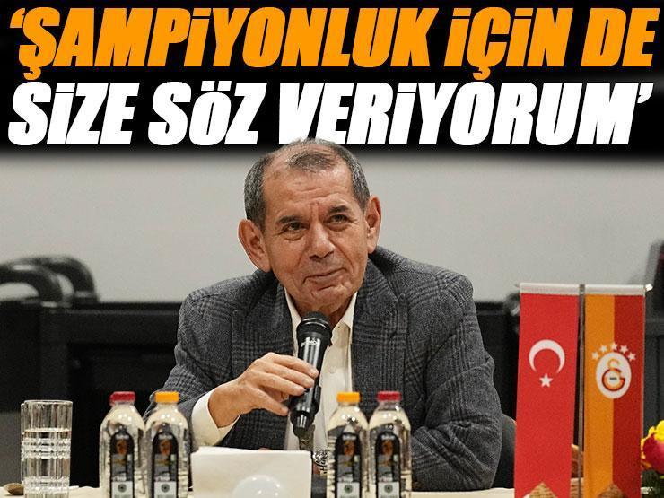 Dursun Özbek'ten Beşiktaş derbisi öncesi 4. şampiyonluk sözü! 'Ne söz verdiysem yerine getirdim'